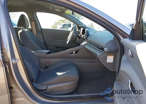 2025 Hyundai Elantra Hybrid Blue from USA, damaged, VIN KMHLM4DJ0SU166750